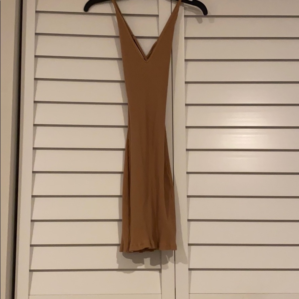 Tan dress